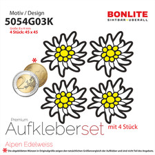 Premium Aufkleberset Alpen