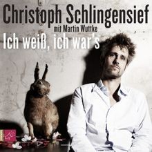 Ich weiß, ich war`s von Schlingensief, Christoph | Buch | Zustand gut