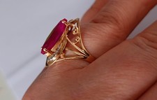 Ring 585 14K Rotgold