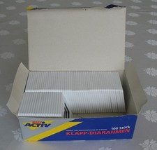 69 Klapp-Diarahmen, glaslos, für 24x36 mmm Dias, unbenutzt in der OVP