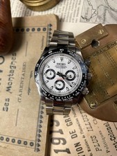 SEIKTONA  Panda Chronograph– VK63 MechaQuartz | Sapphire | 40mm Steel Oyster