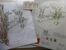 Rico  Stickerei   Handarbeit - Wandbild  mit Rahmen  ca. 30 x 40 cm  / Nr. 71129