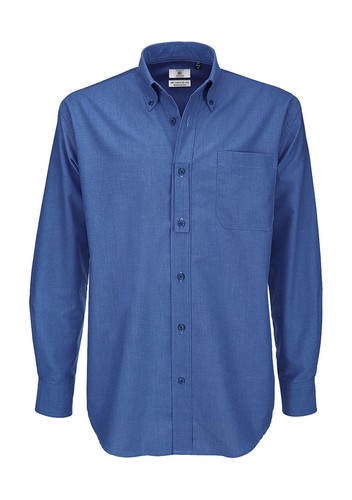 Herren oxford hemd - b&c,