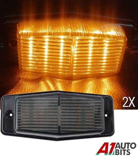 Amber led doppelbrenner - amber, 2x