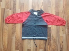 TCM Regenjacke Windjacke Matschjacke blau rot Gr 98 / 104 Wetterschutzjacke Top
