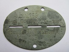 Polizei-Erkennungsmarke"Gem.Pol.Vw.Liegnitz"  2.WK