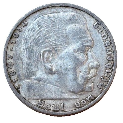 Reichsmark 1936 deutsche - reichsmark, g
