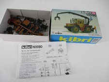Kibri Spur H0 10590 Bausatz MB Traktor mit Greifarm ungebaut in OVP
