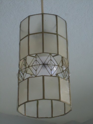 Vintage capiz muschel - capiz,