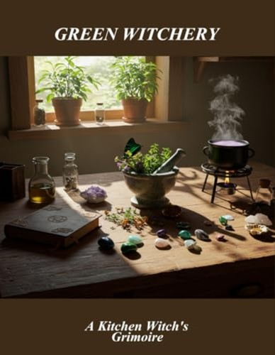 Green witchery a kitchen - green,