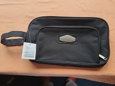 Kulturbeutel für Damen und Herren - Schwarz Neu