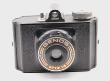 GENOS Optik 1:8 Rollfilm-Kamera schwarz