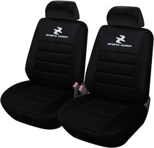 Sitzbezüge Auto 2er-set universal Größe rot schwarz blau grau#3180