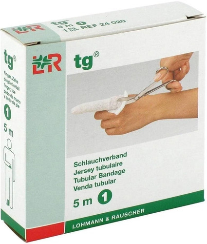 Schlauchverband für finger - schlauchverband,