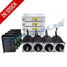 4 Achse CNC Router Kit 12Nm Nema34 Schrittmotore & Stepper Motor Driver Treiber