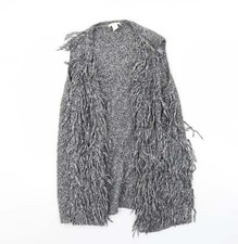 H&M graue Damenjacke Größe M