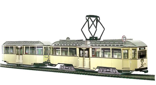 Straßenbahn modell tram - modell,