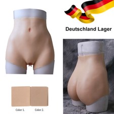 Shorts aus Silikon Miederhose dicke Hüfte Unterwäsche Vagina Pants Transgender