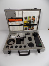 Braun Nizo 801 Macro Super 8mm Filmkamera Zubehör Schneider-Kreuznach Variogon