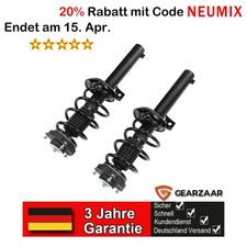 2x Komplett Stoßdämpfer
