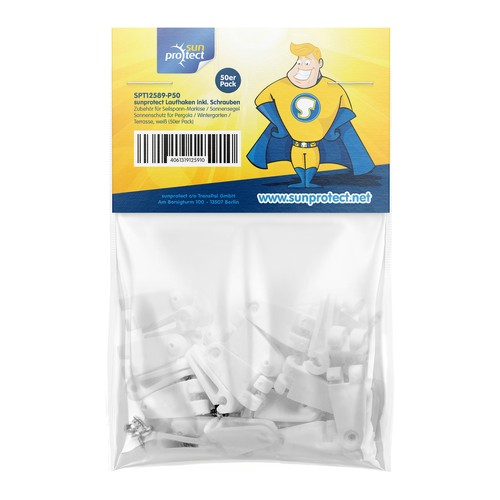 50x sunprotect laufhaken für - sunprotect,