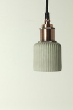 Designer Concrete Pendant