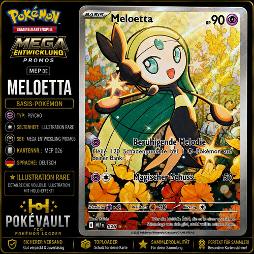 Pokémon tcg meloetta mep 026 - mep,