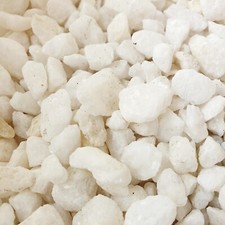Dekokiesel Kiesel Steine Natursteine Dekoration Weiss gemischte Grösse Weiss 1kg