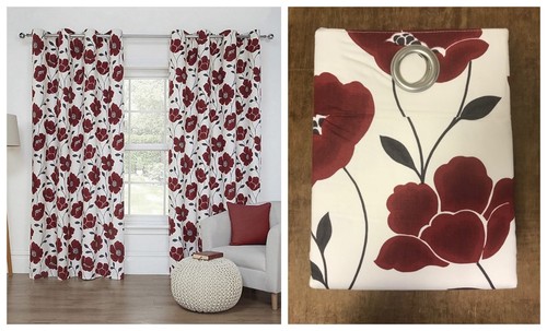 Rot schwarz mohn - 90",
