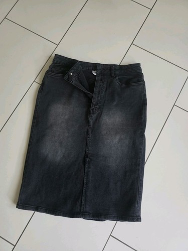 Jeansrock grau neu denim - jeansrock,