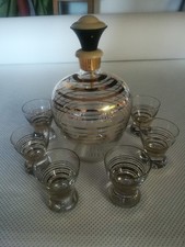 Altes teiliges likörset 6 - teiliges,