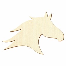 Holz Pferdekopf - Deko Basteln