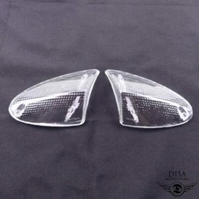Blinkerglas set vorne - set, weiß
