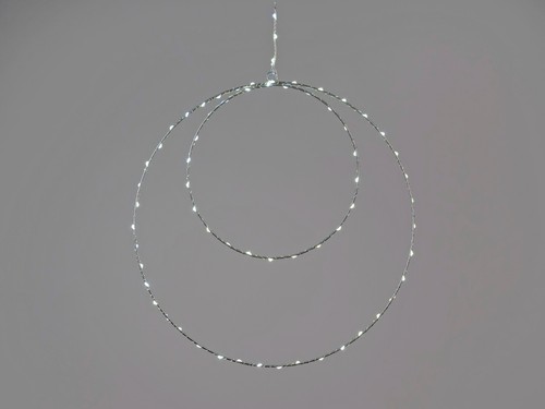 Hänger kreis mit led licht - mit,