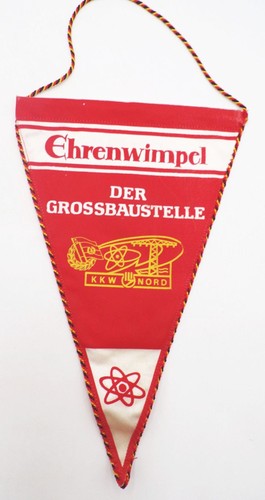 Ehrenwimpel der großbaustelle - ehrenwimpel,