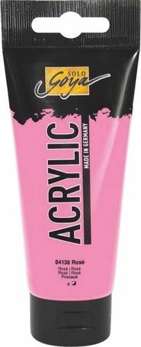 Solo goya acrylfarbe rose - solo,