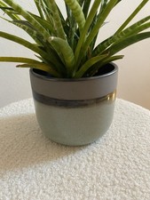 Keramik Deko Blumentopf