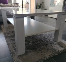 couchtisch weiß hochglanz modern