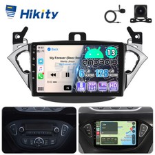 8Core 6+128G CarPlay Android 13 Autoradio Für Opel Corsa E Adam Navi WIFI DSP BT