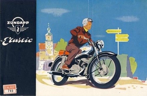 Zündapp motorrad elastic - elastic, 200