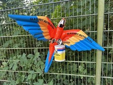 Glasurit Werbefigur Papagei aufblasbar Spannweite Ca. 100cm Reklame Werbung 60er