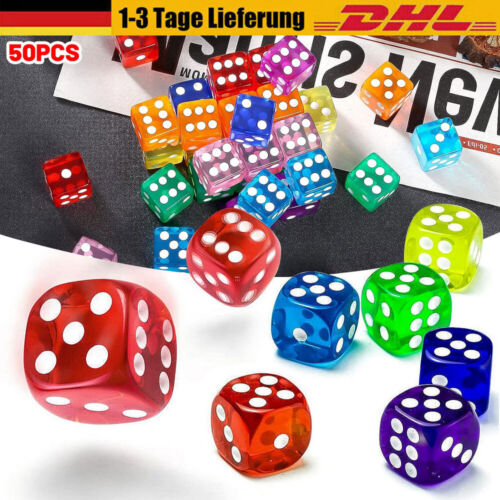 Stück spiel würfelset - 50,