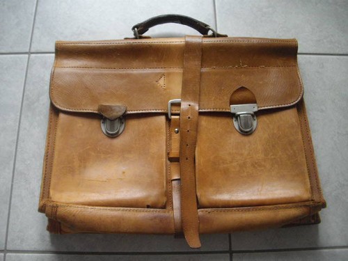 Aktentasche ledertasche retro - ledertasche,