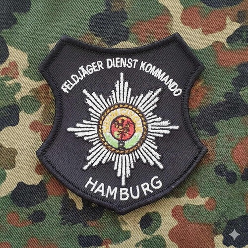 Feldjäger hamburg patch - hamburg,