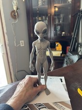 Grey Alien Action Figure 12”