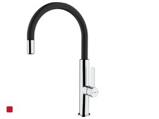 Hochdruckarmatur Teka FOT 995 - 116030023 Chrome/Schwarz Küchenarmatur HD