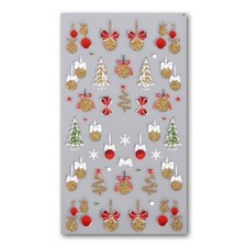 3D Nagel Sticker Weihnachten