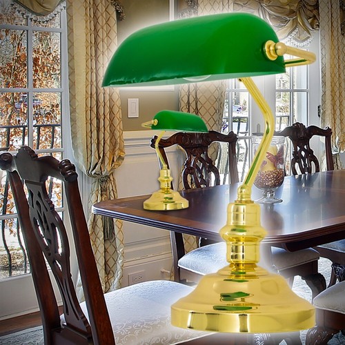 Klassische bankerlampe - klassische,