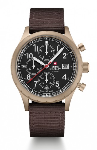 Swiss military chrono - swiss,