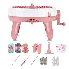 Mini Strickmaschine Kinder 8+ Pädagogisches DIY Spielzeug Hand-Auge Koordination